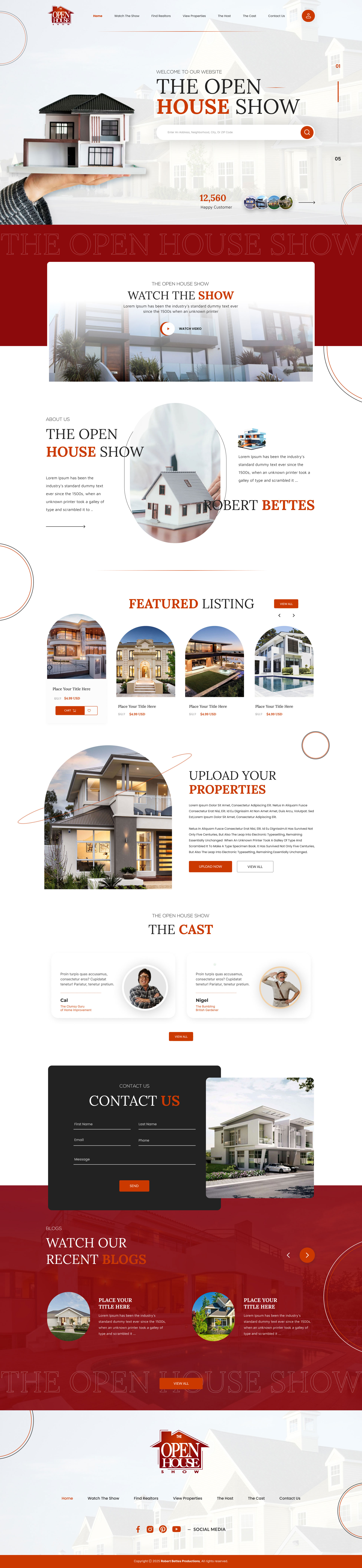 The Open House Show full screenshot preview
